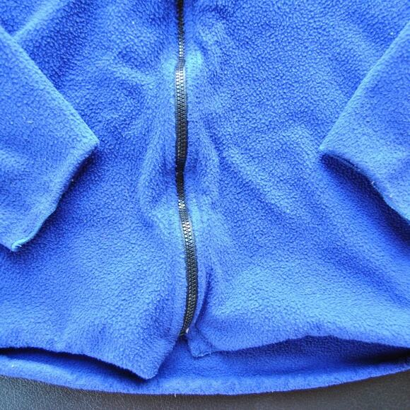The North Face Fleece Zip up Jacket Blue Medium Kids - Picture 3 of 6